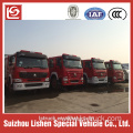 Howo firefighting vehicle 6x4 drive 12000L